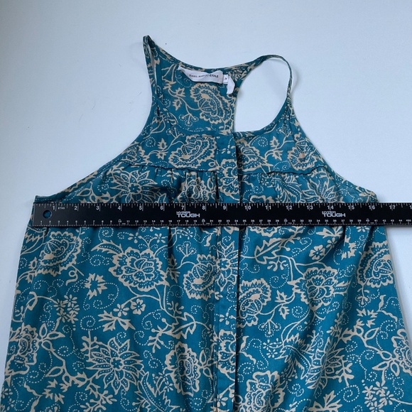 Isabel Marant Etoile Jumpsuit XS( 34) Blue/Tan Floral All Over Print Boho Chic - Picture 5 of 15